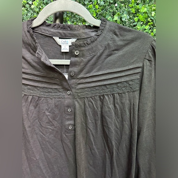 (B51)NWT Croft & Barrow | Popover Top - Picture 2 of 6